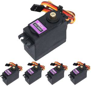 lot 5019 image: 5Pack MG996R Servo Motor, Full Metal Gear Digital Servo, Hi