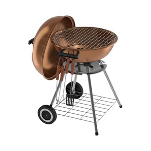 lot 5033 image: VENYN Original Kettle Premium Portable Charcoal Grill for Outdoor Grilling 17inch - Barbeque Grill and Smoker for Outdoor Picnic, Patio, Backyard & Camping