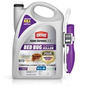 lot 5039 image: Ortho Home Defense Max Bed Bug, Flea & Tick Killer with Comfort Wand, 1-Gallon