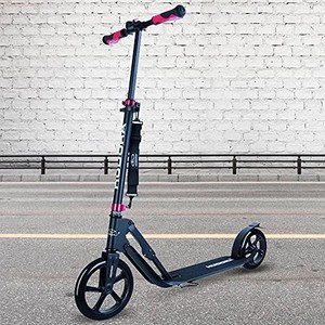 lot 5051 image: Hudora Big Wheel 230 Adult Scooter Black