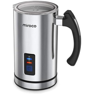 lot 5113 image: Miroco Milk Frother Electric Milk Steamer Stainless Steel Automatic