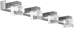 lot 5140 image: Letsun LED Bathroom Lights, 4x 12W 650 Lumens Cool White