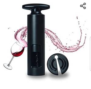 lot 6028 image: Self-pull Wine opener with foil cutter no need charge labor saving opener wine Manual corkscrew wing corkscrew