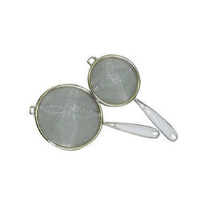 lot 6035 image: Chef Craft Mesh Strainers, Set of 2