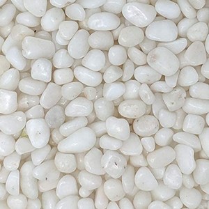 lot 6038 image: The Next Gardener Smooth Mixed River Stones Rocks, Natural Outdoor Decorative Stones Pebbles