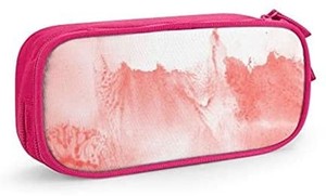 lot 6050 image: Watercolor Background Pencil Box, Large Pen Capacity, Multi Slot Holder, School Supplies for High School, Office, College, Teenager, Teenager, Adult, Simple Storage