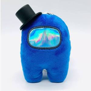 lot 6066 image: Among Us Plush Toy Hat Merch Soft Stuff Animal Figures Cute Astronaut Crewmate Plushies for Gifts Game Fans