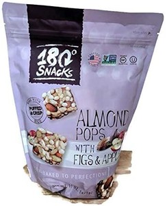 lot 6070 image: 180 gluten-free snacks Almonds with figs and apples 15 oz bag