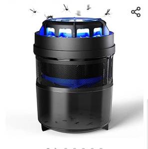 lot 6080 image: Intelabe Indoor Mosquito Trap with Light Control with Refillable Glue Board