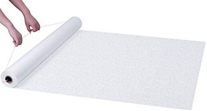 lot 8010 image: FrenzyBird Wedding Aisle Runner 100 x 3 Feet Beautiful Subtle Waves Pattern for Wedding Ceremony Indoor and Outdoor