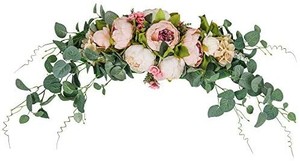 lot 8020 image: HiiARug Artificial Peony Flower Swag, 31 Inch