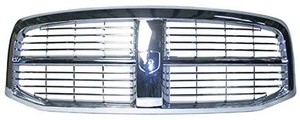 lot 8027 image: New Front Grille For 2006-2008 Dodge Pickup RAM1500