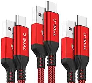 lot 8037 image: USB Type C Cable,AkoaDa 3-Pack 6.6ft USB A to USB-C Fast Charger