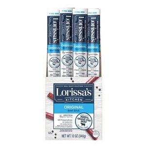 lot 30959 image: Lorissas Kitchen, Beef Stick, Original, 1oz, 12ct