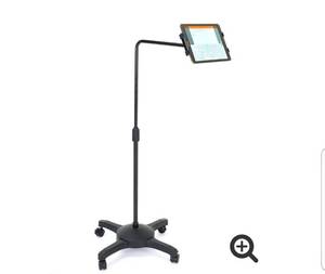 lot 30968 image: Adjustable Rolling Tablet Stand For Kids
