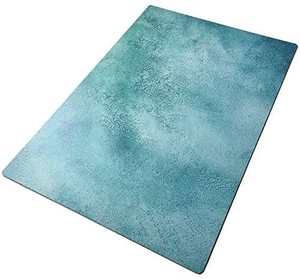 lot 30978 image: Bessie Bakes Turquoise Blue Green Painted Replicated Photography Backdrop Board for Food & Product Photography 2 ft x 3ft  3 mm Thick Moisture Resistant Stain Resistant Lightweight