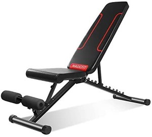 lot 39986 image: Magic Fit Weight Bench,Adjustable Strength Training Bench
