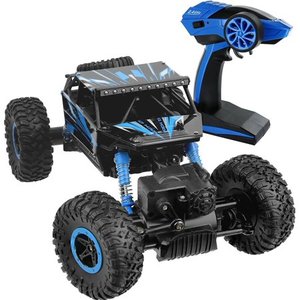 lot 23094 image: Click N�� Play Remote Control Car 4WD Off Road Rock Crawler Vehicle 2.4 GHz, Blue