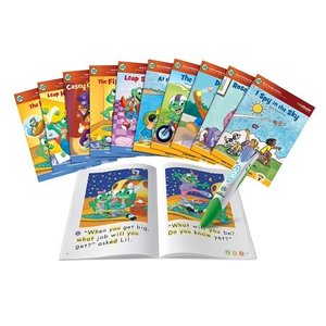 lot 23098 image: LeapFrog, LeapReader, Learn-to-Read 10-Book Bundle, Reading System