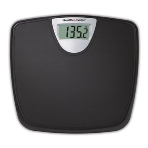 lot 23113 image: Health O Meter Scale Weight Tracking Digital Bathroom Scale, Black
