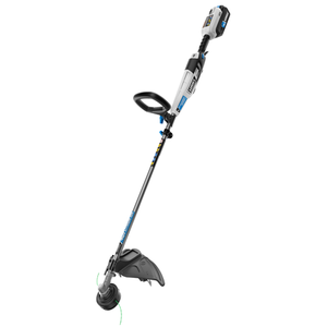 lot 23188 image: HART 40-Volt Cordless Attachment Capable 15-inch String Trimmer Kit, (1) 4.0Ah Lithium-Ion Battery