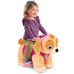 lot 23194 image: Nick Jr. Paw Patrol Skye 6V Plush Ride-On Toy for Toddlers by Huffy no charger