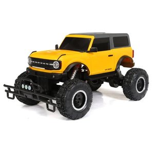 lot 23195 image: New Bright RC 18 Scale App Driver Remote Control Truck Bronco 2.4GHz 12.8V Yellow