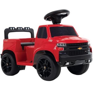 lot 23205 image: Huffy 6V Chevy Silverado Truck Ride-on Toy Quad for Kids, Red