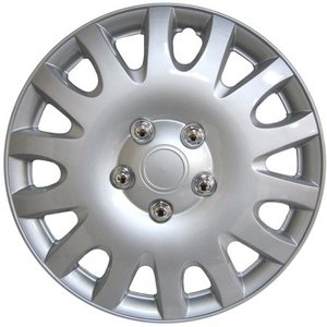 lot 23268 image: Autosmart Silver Alloy W Lacquer Finish Wheel Cover, Toyota Replica, 16