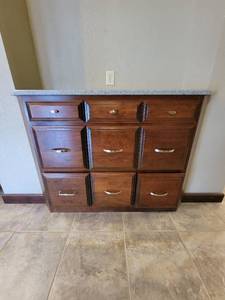 lot 24688 image: McCartney Cabinet -Easy Glide Drawers - Dovetail Draws