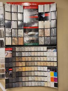 lot 24732 image: Formica Surfaces Wall Display