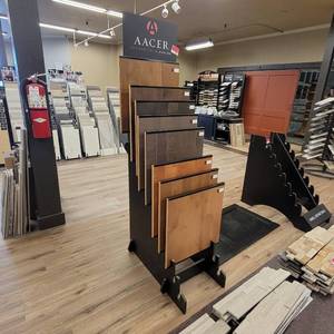 lot 24758 image: Particle Board Display Rack