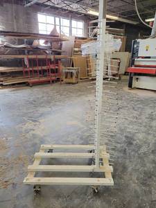 lot 24846 image: Sorting Rack on Casters