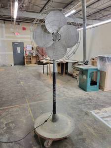 lot 24847 image: Industrial Fan on Casters
