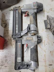 lot 24860 image: Lot of Porter Cable Nail Guns