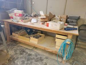 lot 36667 image: Work Bench - CONTENTS SOLD SEPARATELY