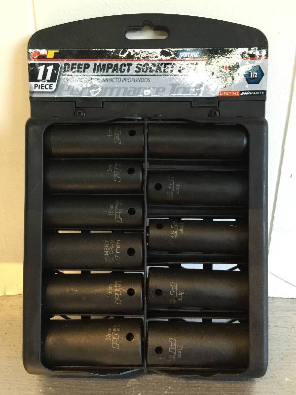 lot 2012 image: PERFORMANCE TOOL IMPACT SOCKET SET