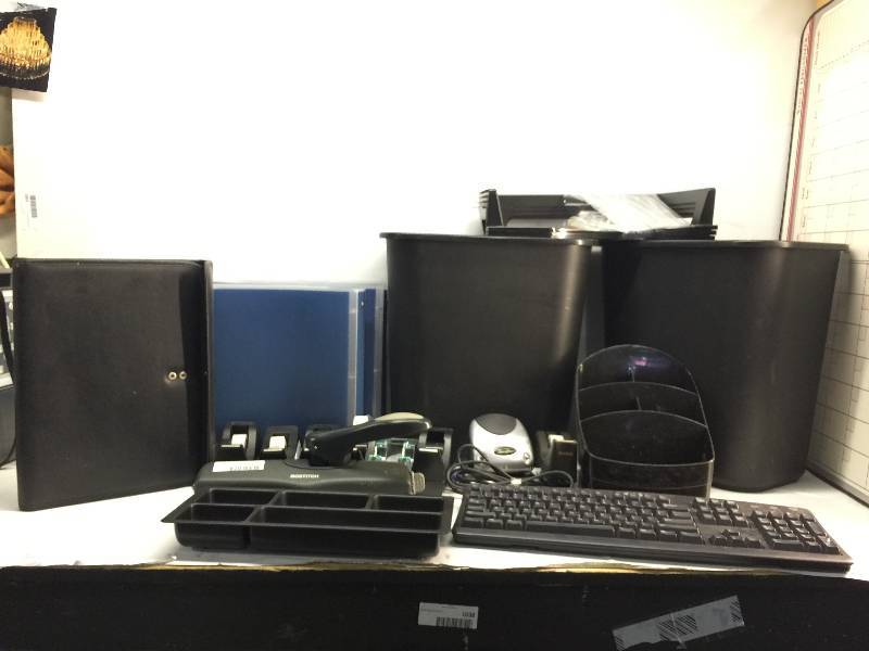 lot 2143 image: LOT OF OFFICE SUPPLIES