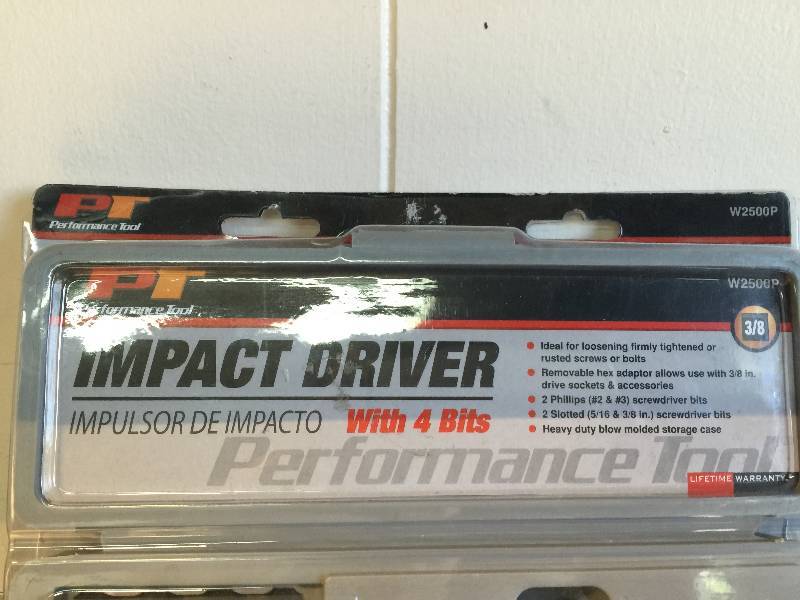lot 2049 image: PERFORMANCE TOOL IMPACT DRIVER