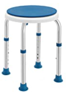 lot 3004 image: Round Shower Stool