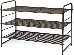 lot 3057 image: Bronze Shoe Organizer