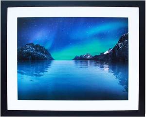 lot 3063 image: Black Gallery Picture Frame