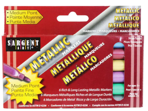 lot 3084 image: Metallic Markers