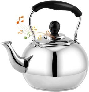 lot 3088 image: Silver Tea Kettle