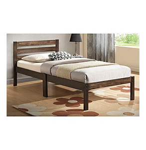 lot 41347 image: Donato Ash Brown Twin Bed- Retail$138.49