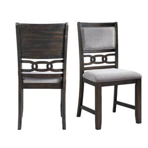 lot 41366 image: Set of 2 Taylor Standard Height Side Chair Set Walnut - Picket House Furnishings
