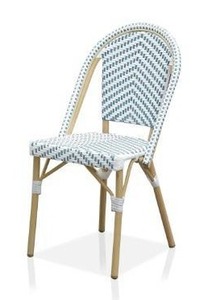 lot 41401 image: Furniture of America Ariel Natural Tone Patio Bistro Chairs (Set of 2)- Retail$499.99