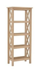 lot 41430 image: Ellsworth X-Base Bookcase- Retail$272.99