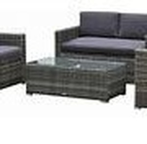 lot 41488 image: Out Sunny Gray Outdoor Wicker Coffee Table
