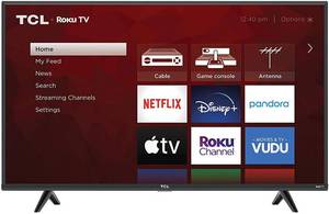 lot 41285 image: TCL 43 Class 4-Series 4K UHD HDR Smart Roku TV 43S435